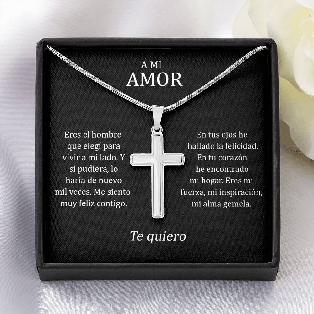 ETERNIDAD • Collar de declaración de amor para Hombre
